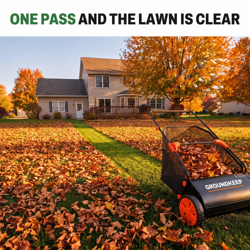 Groundkeep lawn sweeper