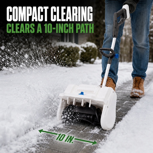 Groundkeep cordless snow shovel