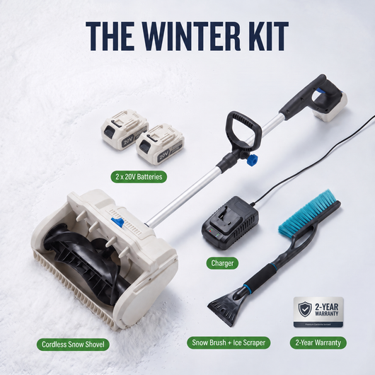 Groundkeep cordless snow shovel